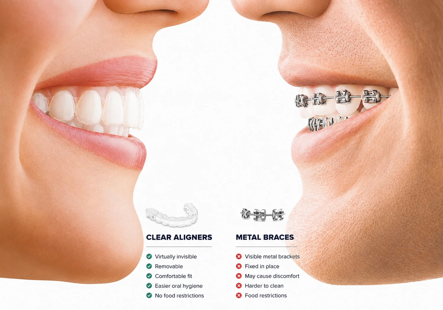 Invisalign vs Braces | Which Is Right For You? Wilmslow