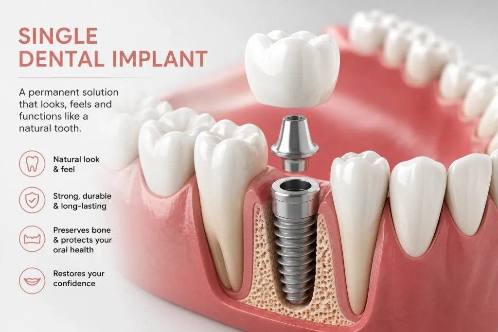 single dental implant the croft dental wilmslow